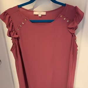 Loft Plus rose blouse